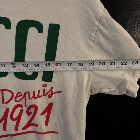 Gucci Cat Graphic T-Shirt “Depuis 1921” – Size L – Made in Italy AUTHENTIC - Picture 5 of 5